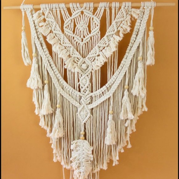 Large Macrame Wall Hanging Boho Home Decor - Picture 7 of 8